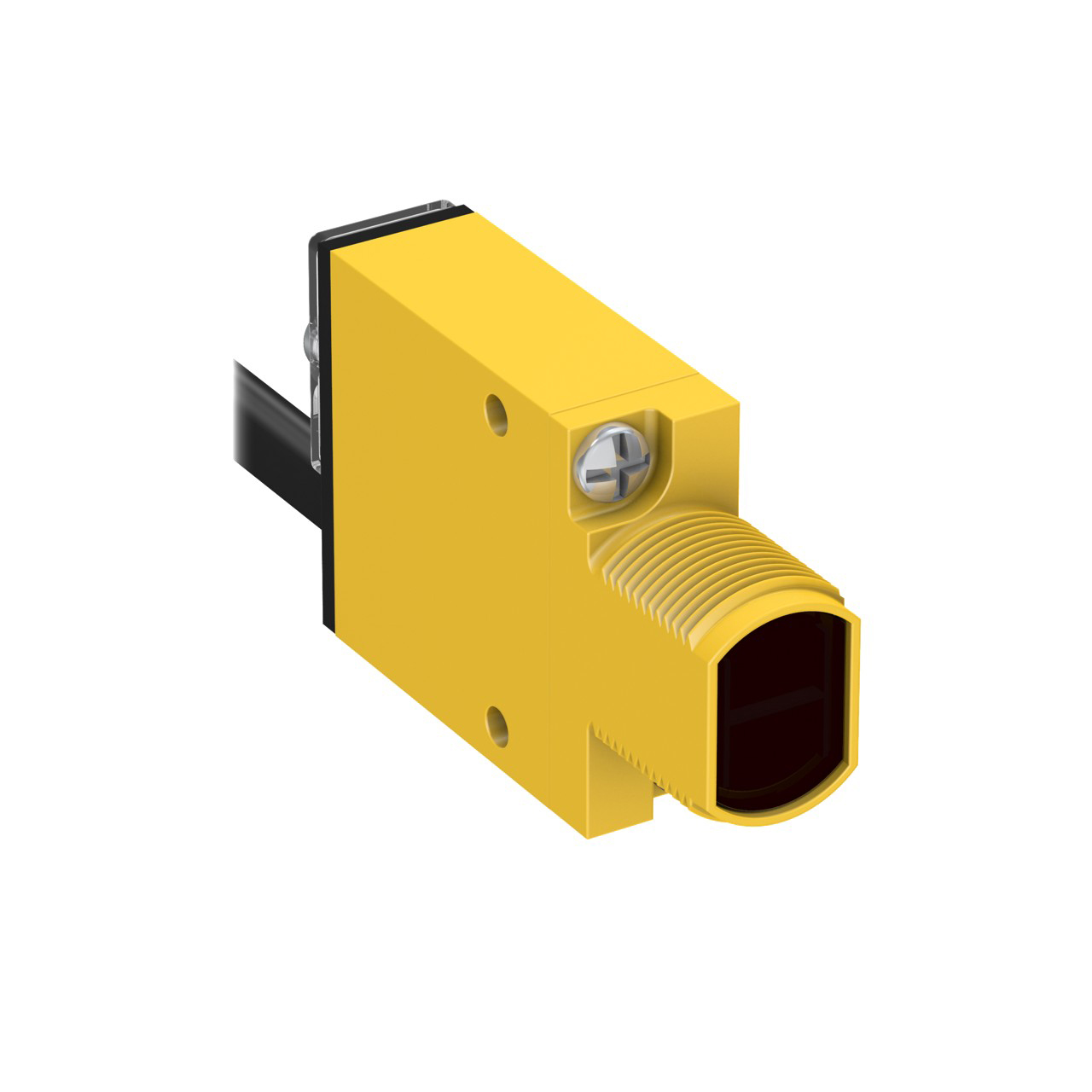 Banner Engineering Photoelectric Sensor; Opposed - Receiver; Rectangular; 3m Range; 10-30VDC; NPN&plus;PNP; LO/DO Configurable; M12 Pigtail QD